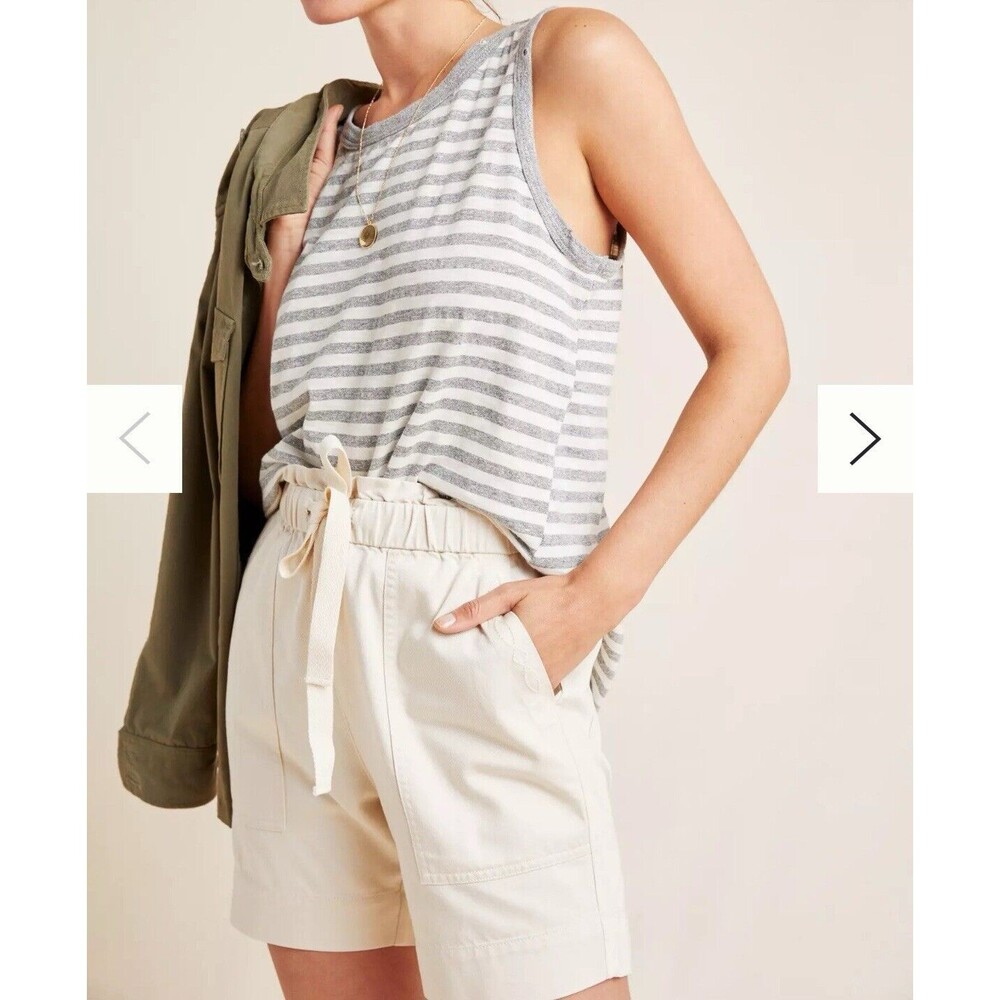 Frye x Anthropologie Pascale Paperbag Shorts